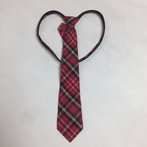 HARTSTRINGS Kids Tie Plaids Red Green School